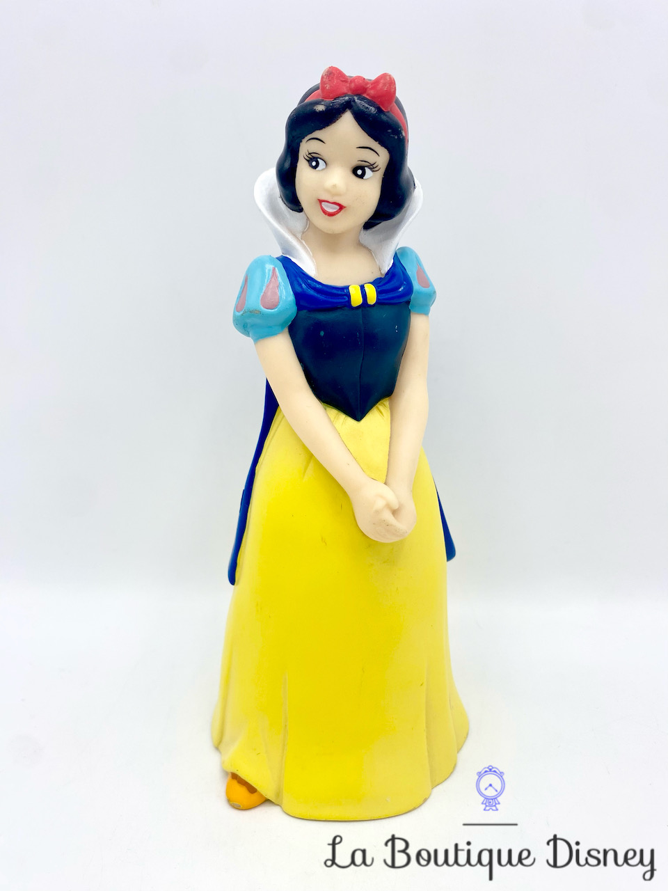 Tirelire Blanche Neige Disneyland Paris Disney robe jaune figurine plastique 21 cm