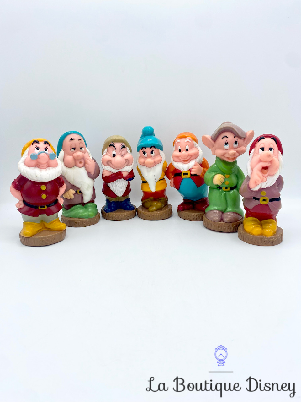 Jouet Figurines de Bain 7 Nains Disneyland Paris Disney vintage Blanche Neige et les sept nains