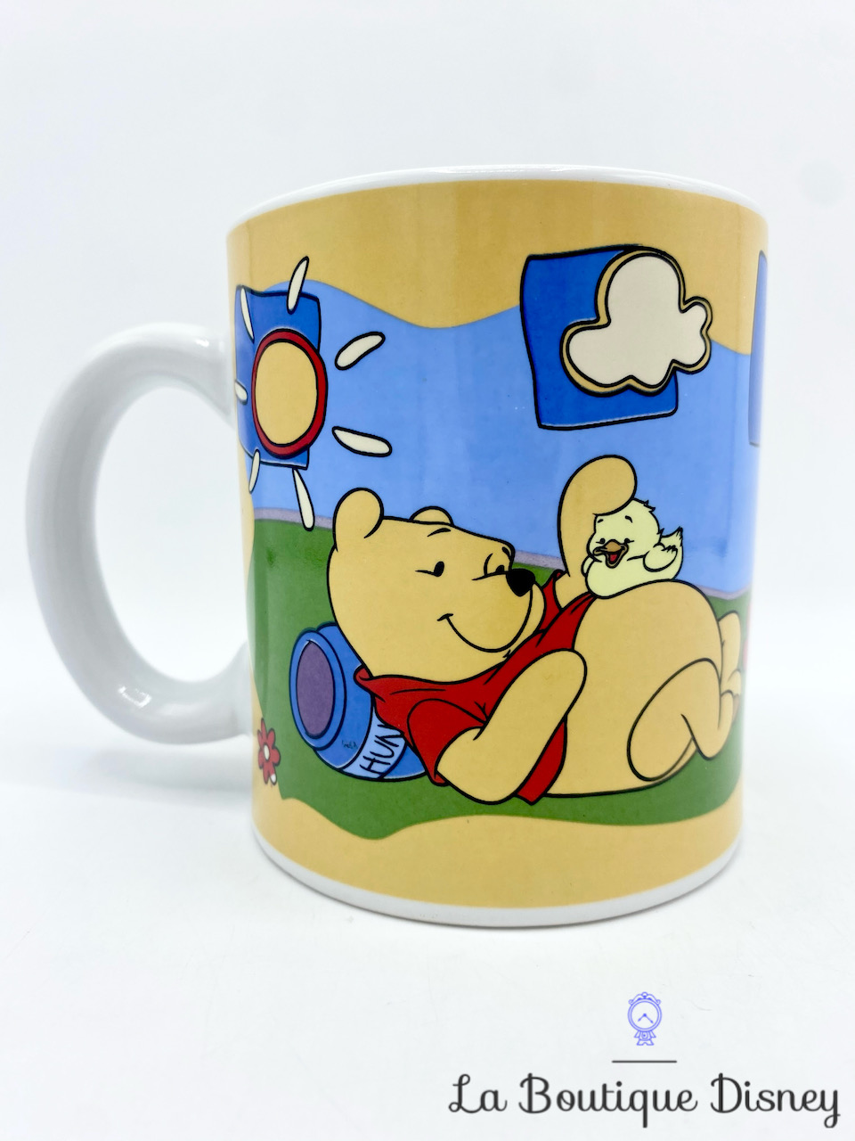 Tasse Winnie l\'ourson Disney mug jaune miel canard