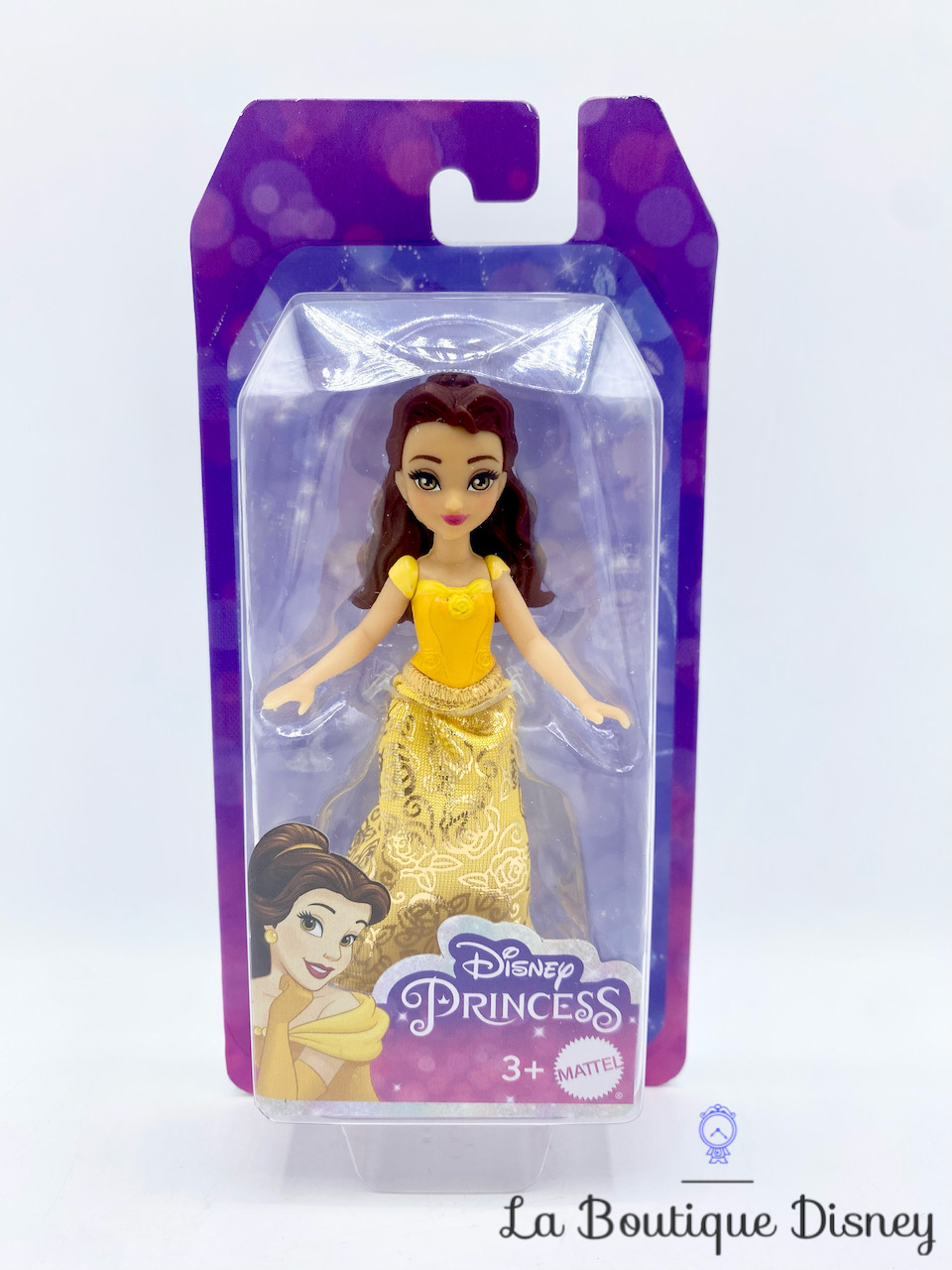 Figurine Mini poupée princesse Belle Disney Princess Mattel 2022 La Belle  et la Bête 9 cm - Figurines/Autres figurines - La Boutique Disney