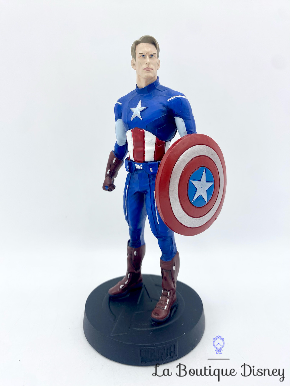 Figurine de collection Captain America Super Héros des Films Marvel  Eaglemoss résine encyclopédie 13 cm - Figurines de collection/Autres  figurines Disney petits prix - La Boutique Disney