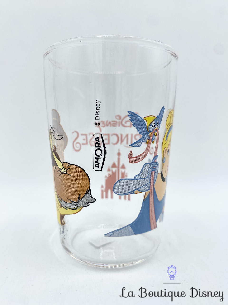 Verre à Moutarde Vintage Amora Élémentaire - Verre à Pied Transparent Motif Tortue