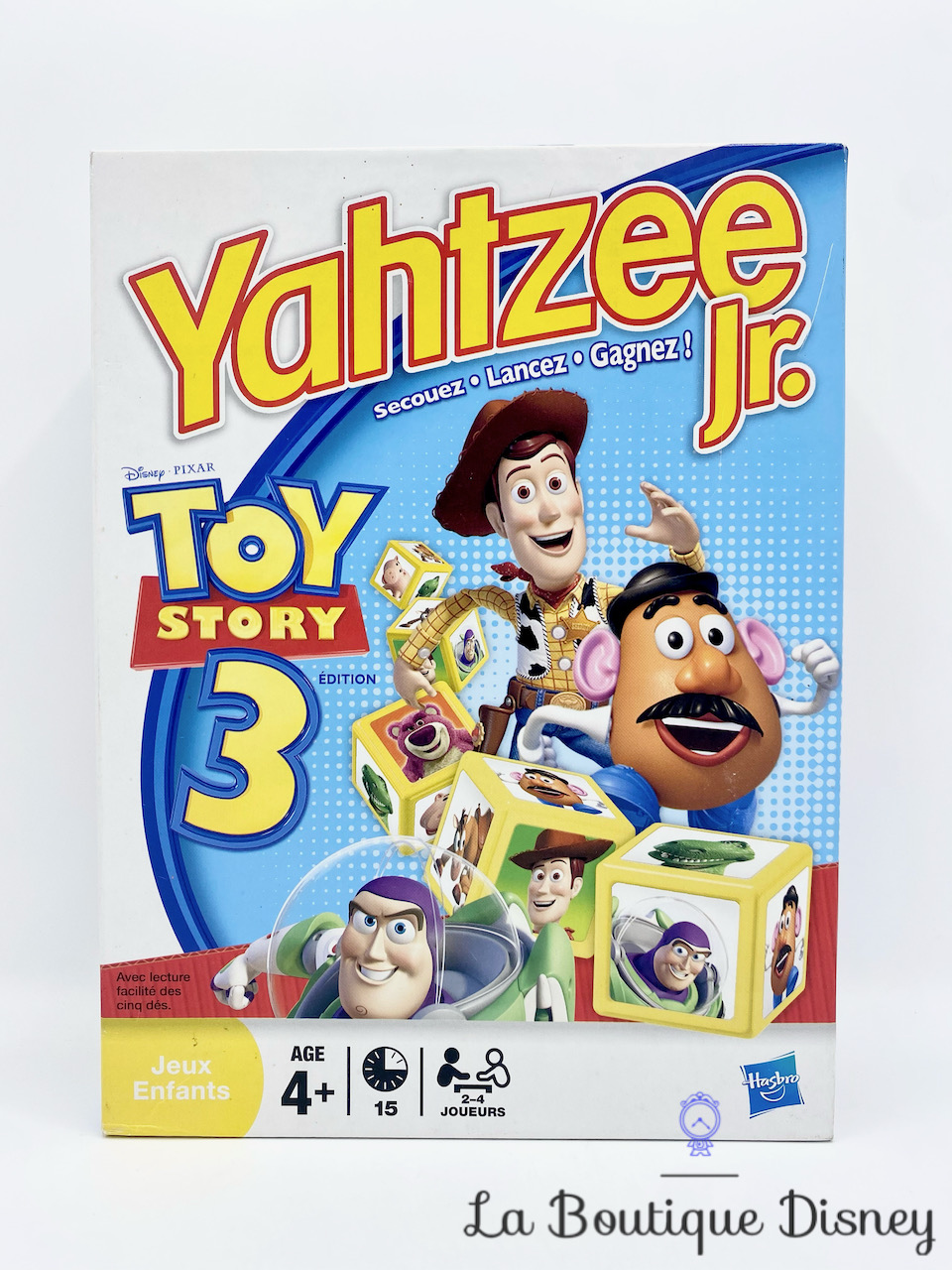 Jeu de société Yahtzee Junior Toy Story 3 Disney Pixar Hasbro dés