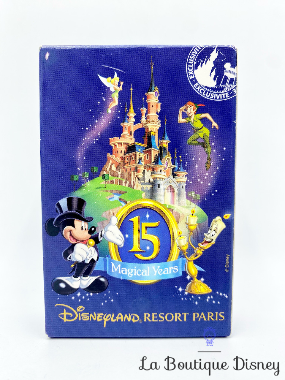 Jeu de 55 cartes 15 ème Anniversaire Disneyland Paris Disney 15 ans Magical Years