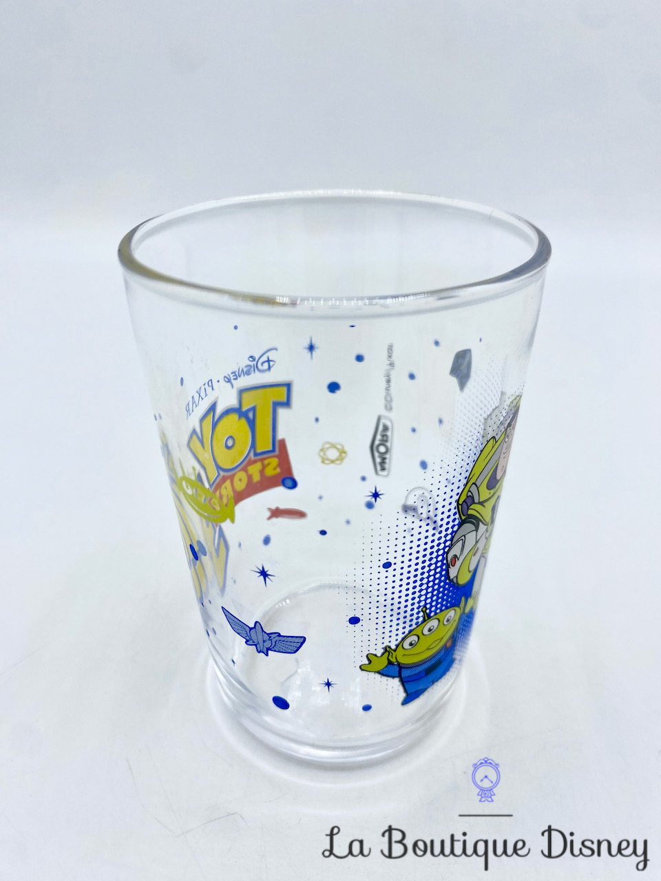verre-amora-toy-story-3-buzz-éclair-alien-moutarde-5