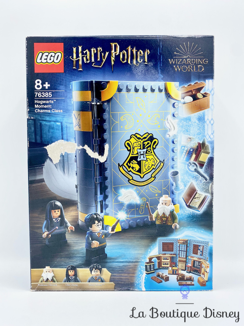 Jouet LEGO 76385 Poudlard : Le cours de sortilèges Harry Potter livre bleu