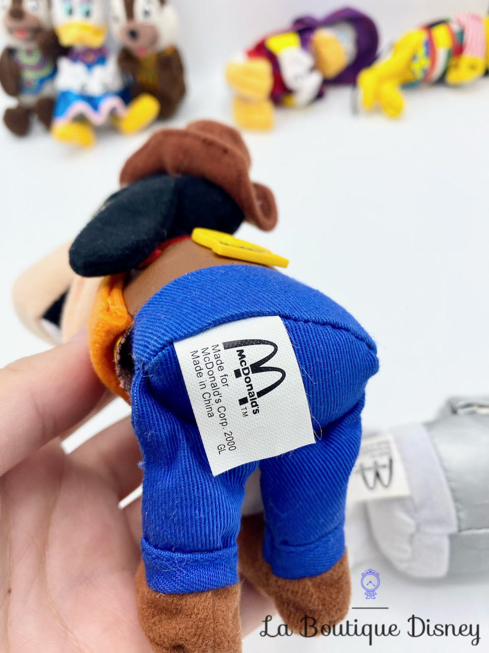 Mickey et ses amis - Poupée peluche 30cm Bébé Donald berceuse - Mattel 1993