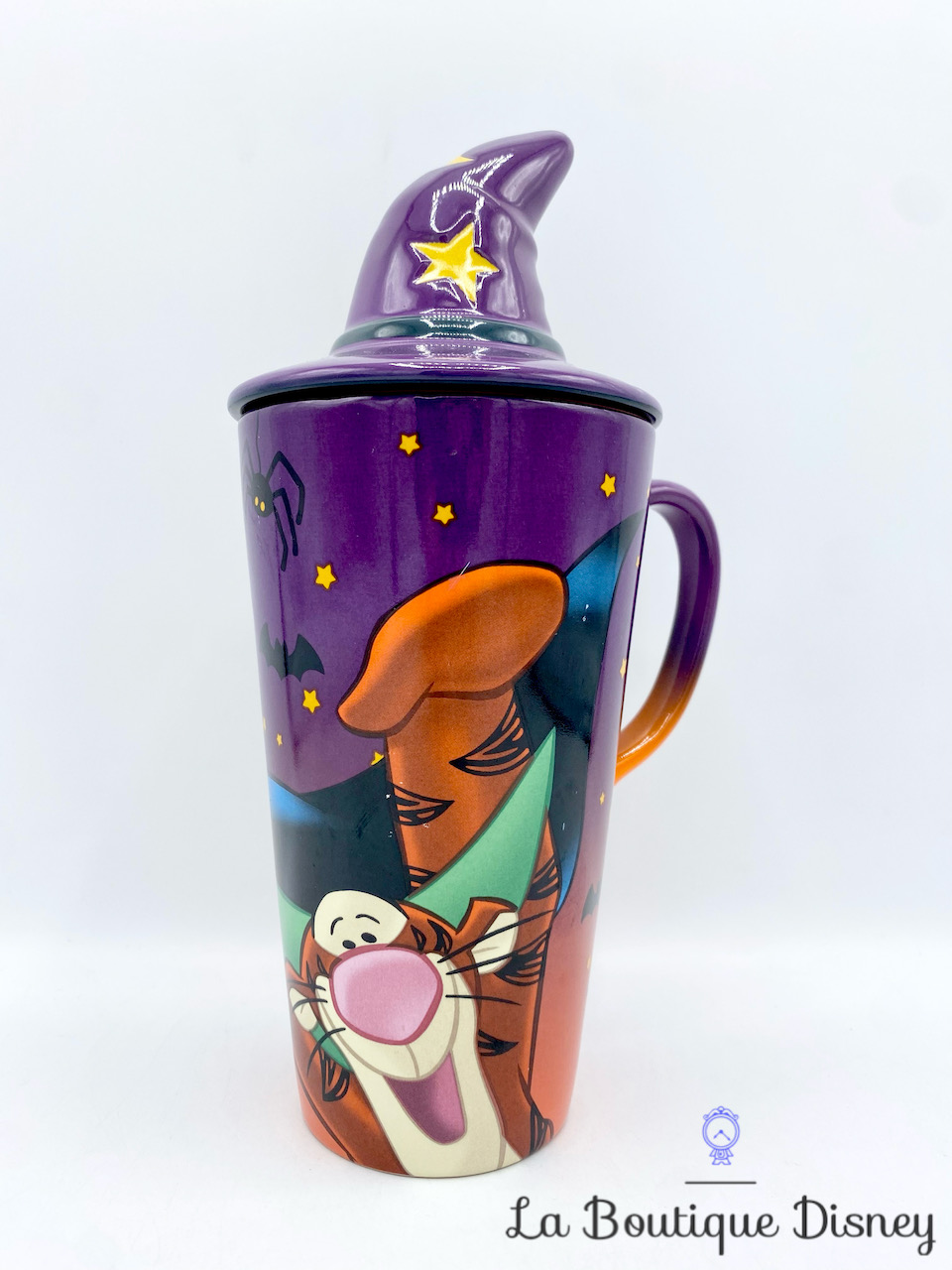 Tasse Tigrou Chapeau Halloween Disney Store Exclusive mug Winnie l\'ourson sorcier violet
