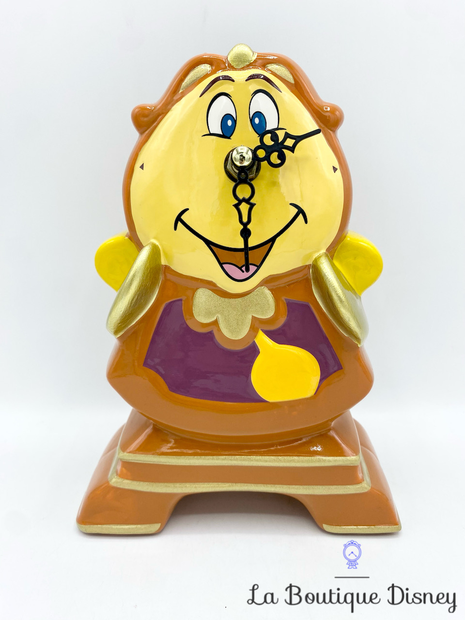 Figurine Big Ben Horloge La Belle et la Bête Disney Primark marron 21 cm