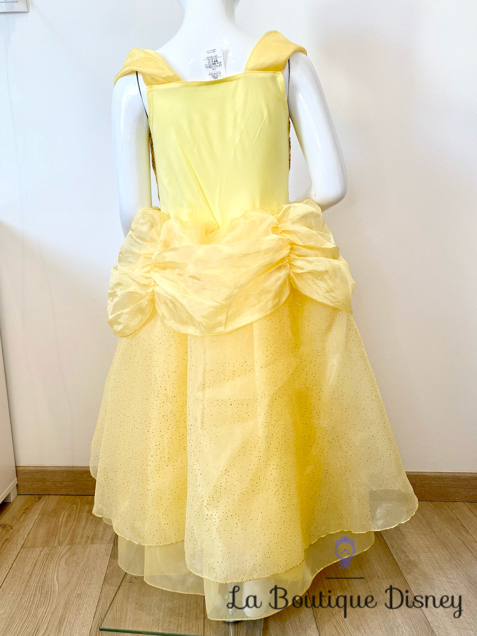 Déguisement Belle La belle et la bête Disneyland Paris Disney taille 6 ans  robe princesse jaune manches longues - Déguisements/Taille 4 à 6 ans - La  Boutique Disney
