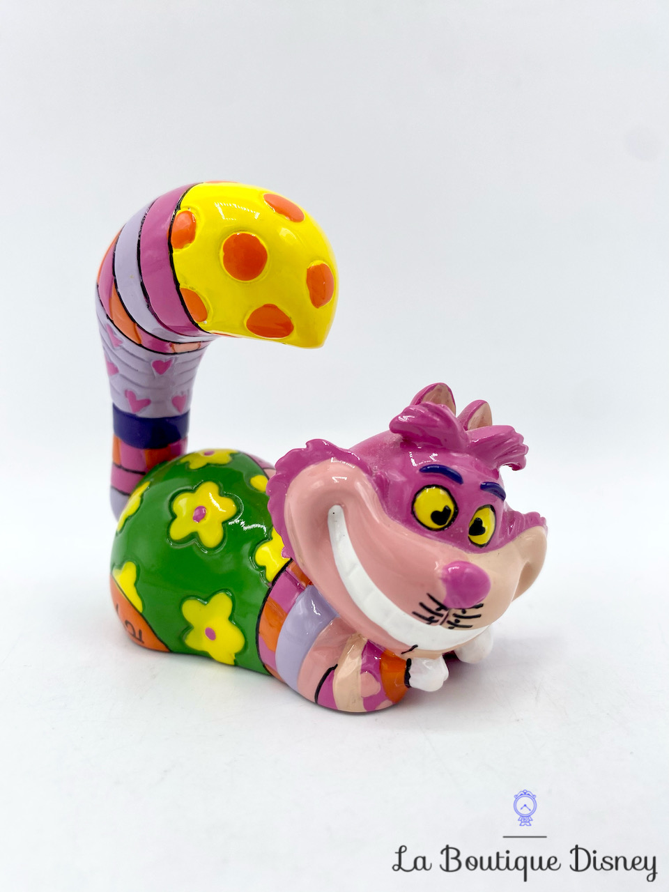 Figurine Britto Chat Cheshire Disney Alice aux pays des merveilles couleurs 7 cm