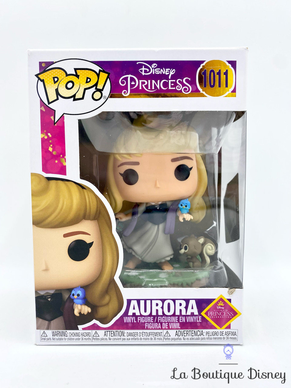 Figurine Funko POP 1011 Aurora Disney Ultimate Princess Celebration Aurore La Belle au bois dormant collection vinyl 2021