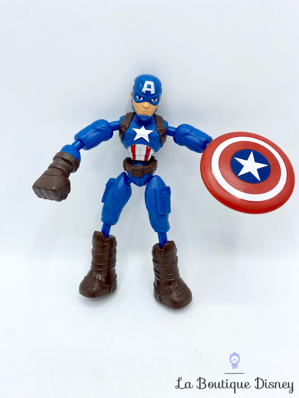 Jouet Figurine Captain America Bend and Flex Marvel Avengers Hasbro 2019  super héros 15 cm