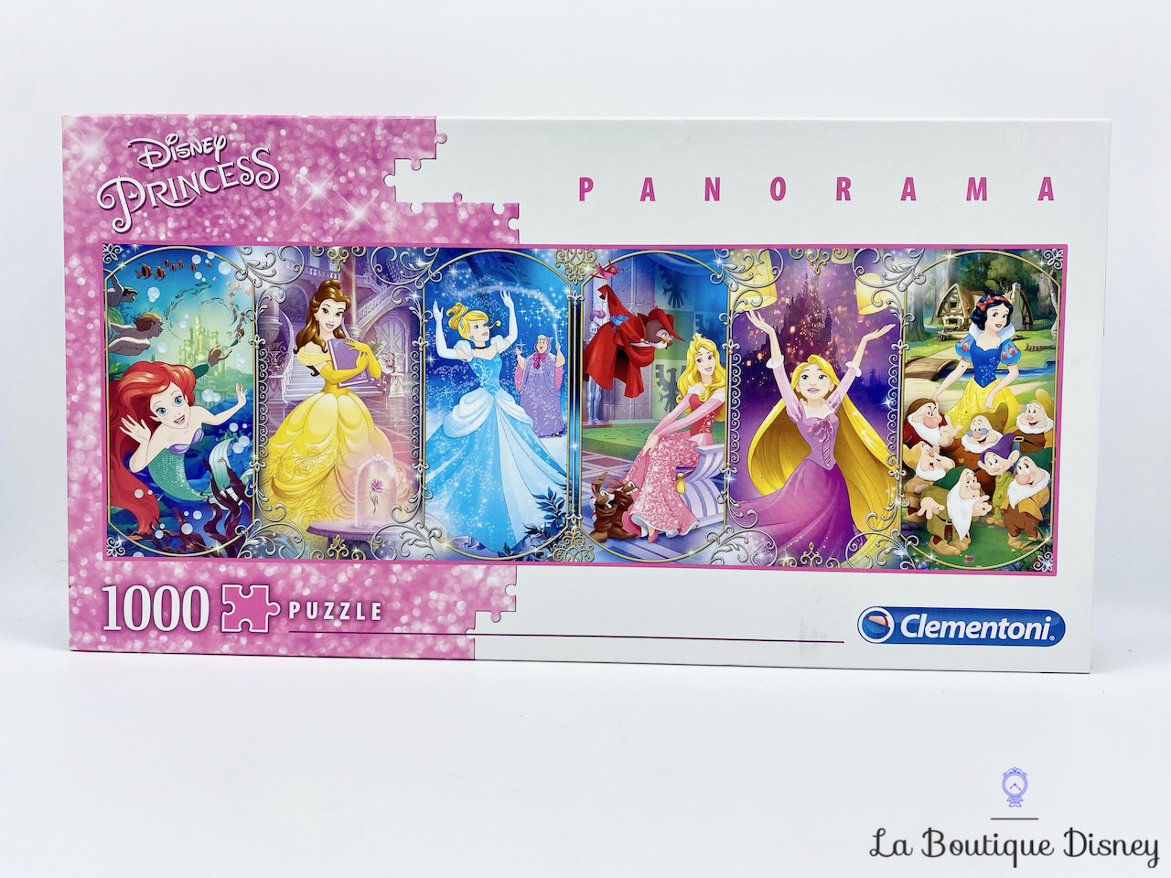 puzzle-panorama-1000-pièces-disney-princess-clementoni-39444-vitraux-4