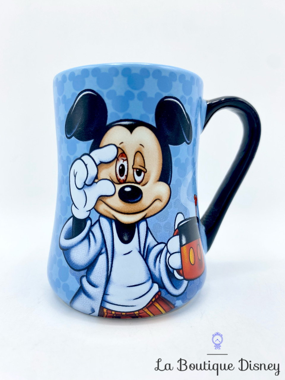 Tasse Expresso Mickey Some Mornings are Rough Disneyland mug Disney Some bleu matin réveil