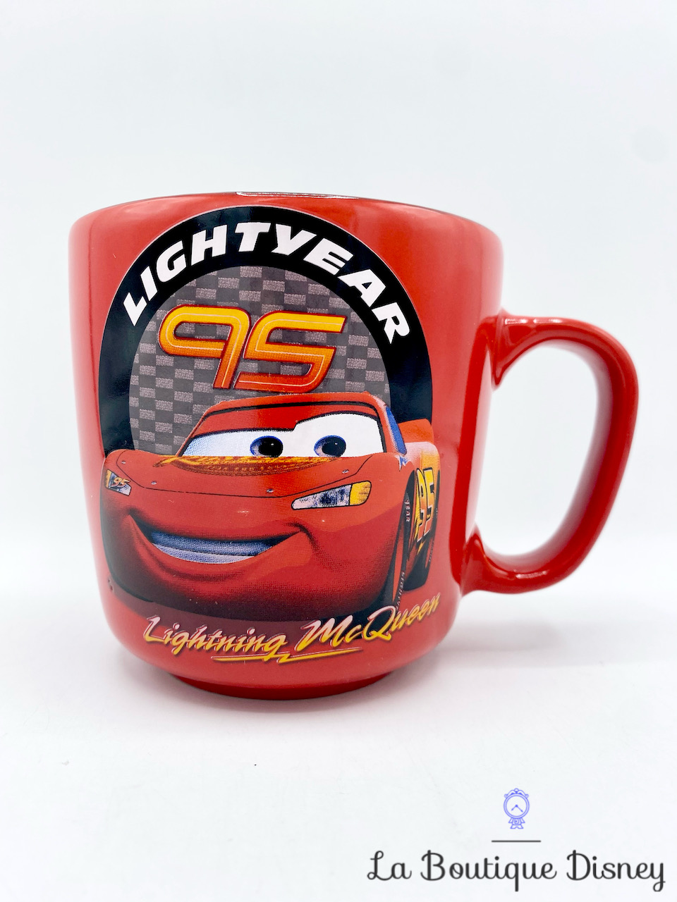 Tasse Flash McQueen Lightyear 95 Cars Disney Pixar mug Spel rouge