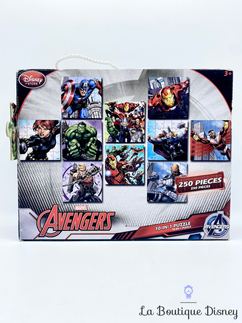 Puzzle 10x25 pièces Avengers Initiative Marvel Disney Store 250 pièces 10 in 1