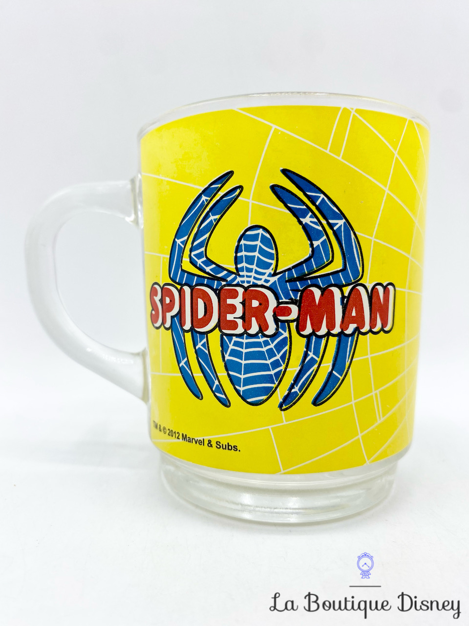 Tasse Spider Man Marvel Disney ARC 2012 mug jaune araignée super héros -  Vaisselle/Mugs et tasses - La Boutique Disney