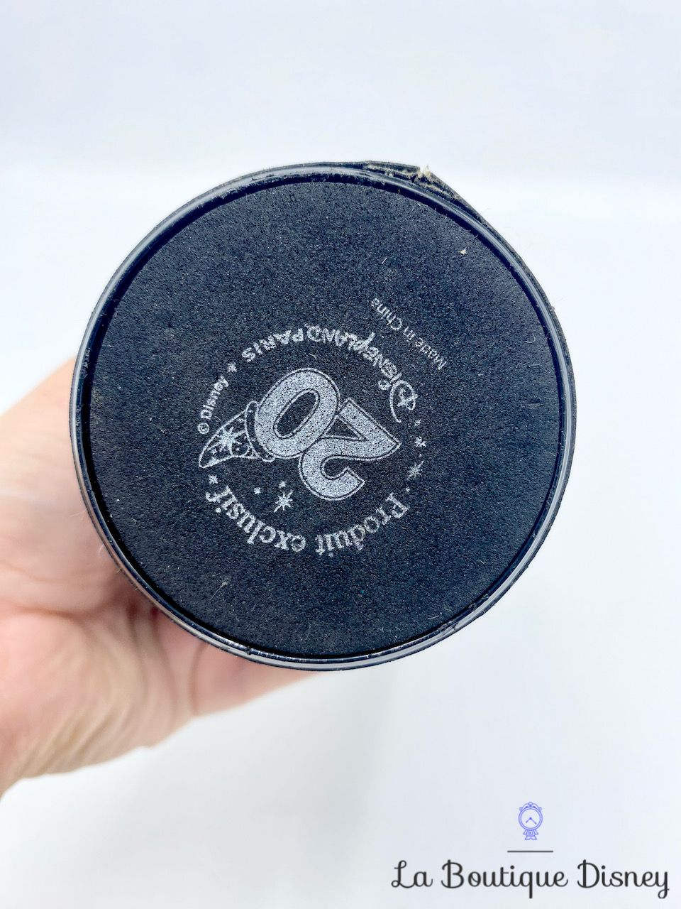 Thermos cuir 20 ème Anniversaire Disneyland Paris mug voyage 20 ans