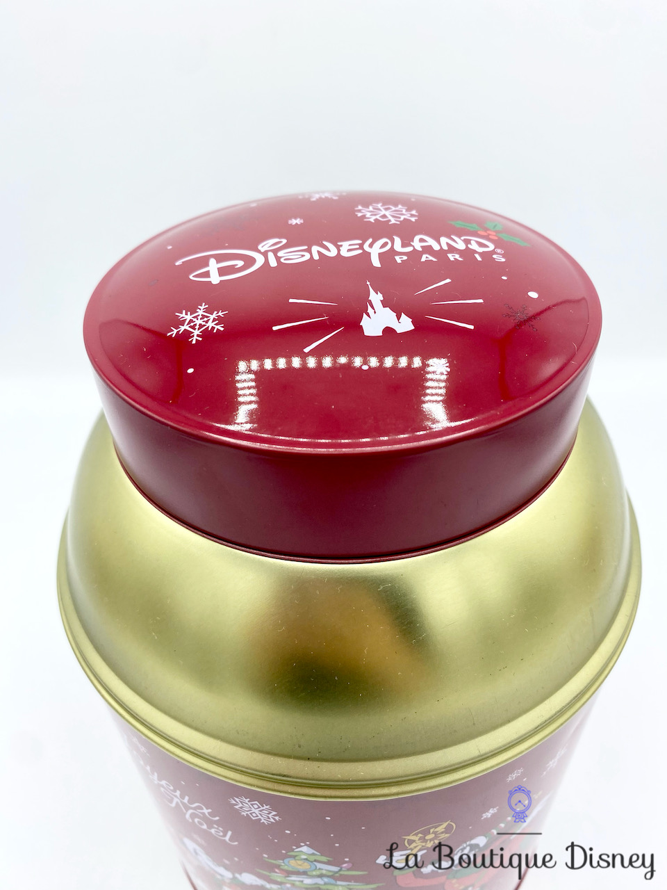 boite-métal-mickey-joyeux-noel-fa-la-la-la-disneyland-paris-disney-rouge-2021-2