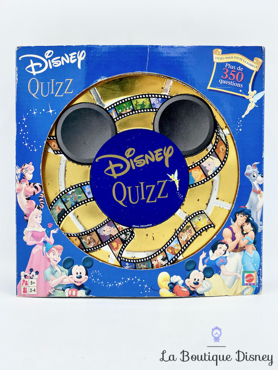 Jeu de société Disney Quizz Disney Mattel 350 questions - Jeux de société/Jeux  de société Disney - La Boutique Disney