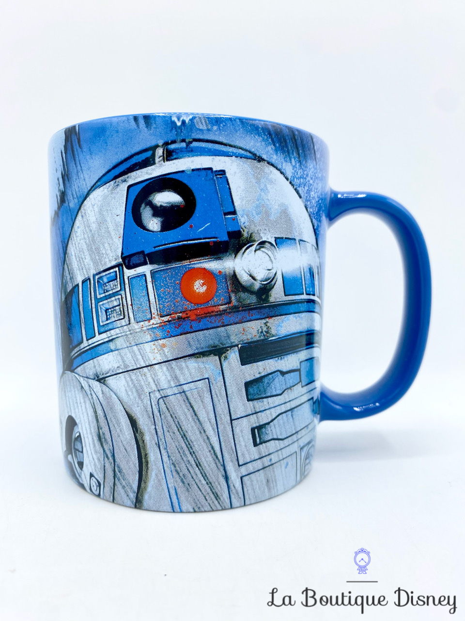 Tasse Droïdes R2D2 BB8 Star Wars Disneyland Paris mug Disney bleu