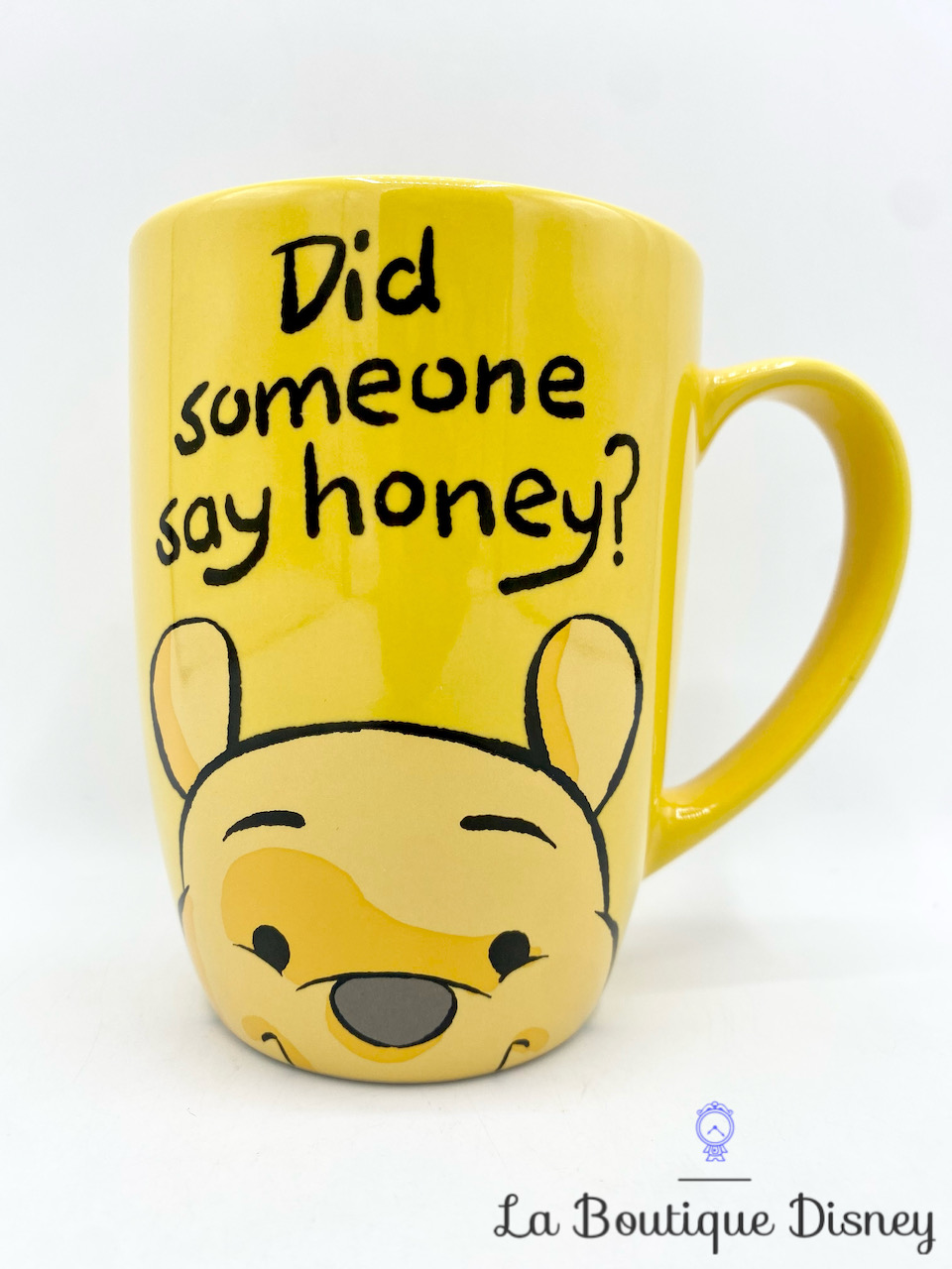 Tasse Winnie l\'ourson Pooh Disneyland Paris mug Disney Did Someone Say Honey jaune