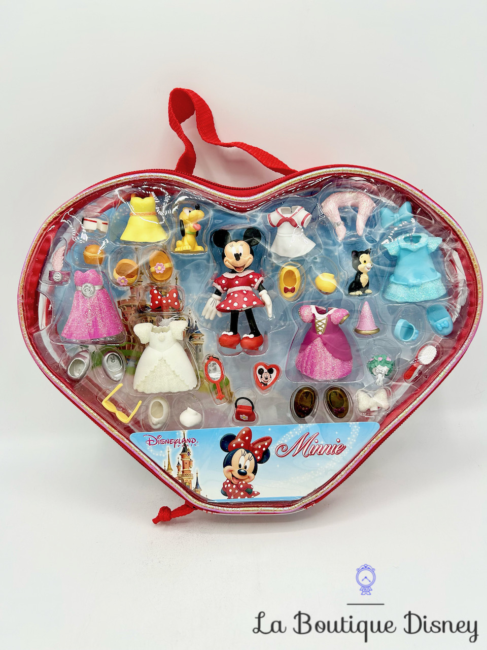 Figurine Fashion Polly Pocket Coffret Coeur Minnie Mouse Disneyland Paris Disney Princess 