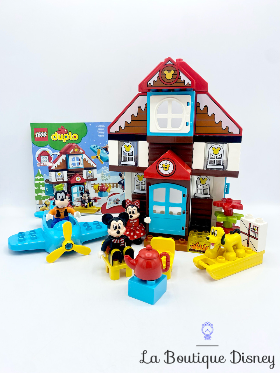 LEGO DUPLO Disney - La maison de vacances de Mickey, Jouet pour Tout-Petits  Fille et Garçon dès 2 Ans 2 Ans et Plus, 57 Pièces de - Cdiscount Jeux -  Jouets