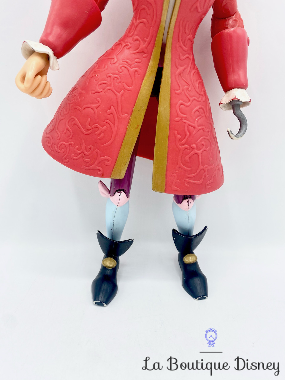 Figurine Capitaine Crochet Hasbro - Rouge Et Noir, Vintage Disney, N7217