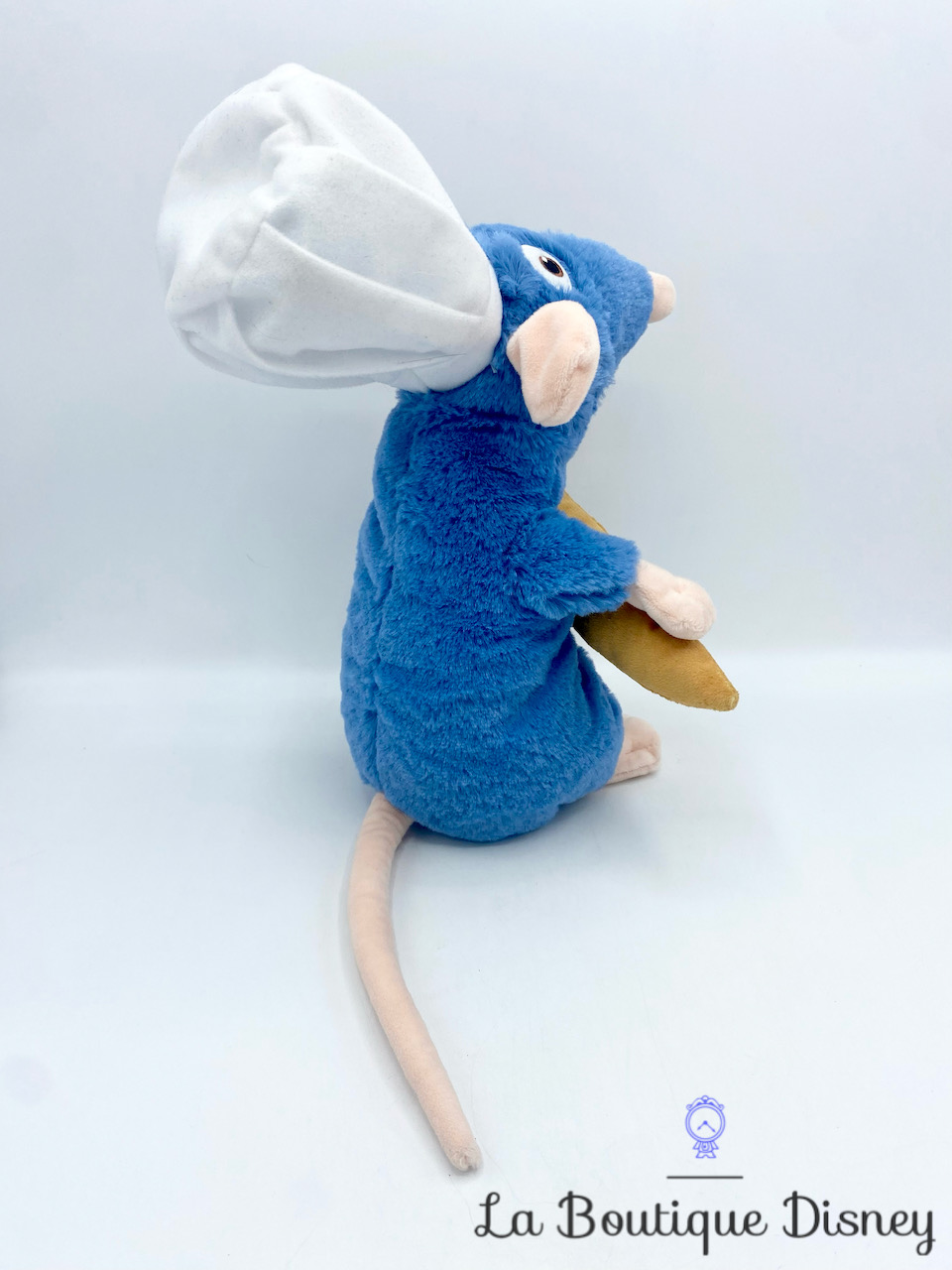 Peluche Rémy Ratatouille Toque Disney Nicotoy rat bleu cuisinier 25 cm