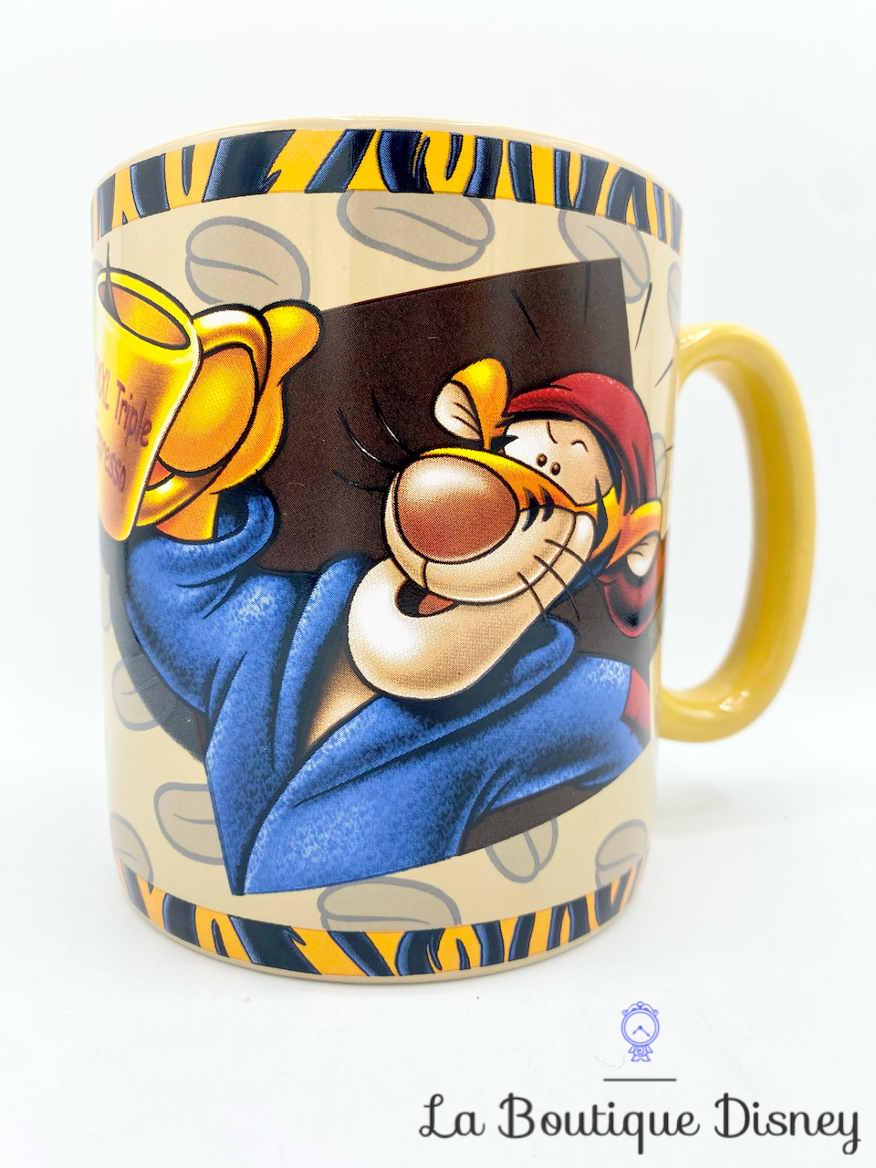 Tasse Tigrou Caution Coffee Overload Disney mug Winnie l\'ourson Morning matin café XXL