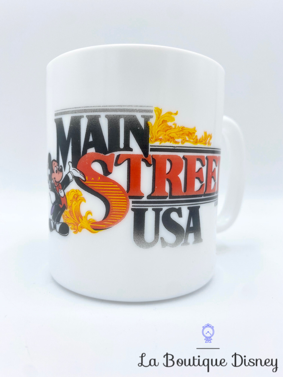 Tasse Mickey Main Street USA EuroDisney Esso Arcopal Mug Disney vintage