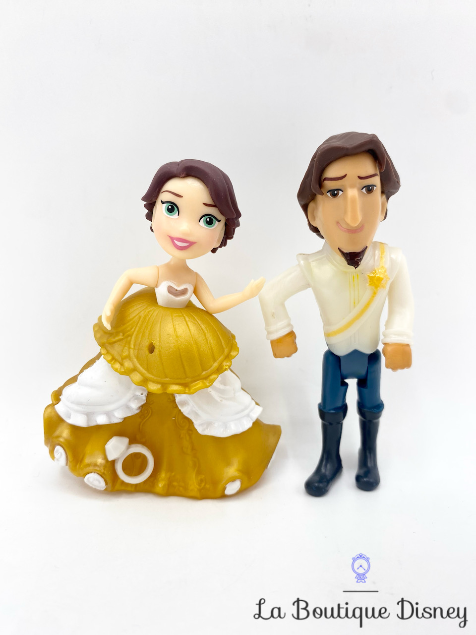 Figurines Little Kingdom Instants Magiques Le mariage royal de Raiponce Flynn Disney Princess Hasbro polly clip