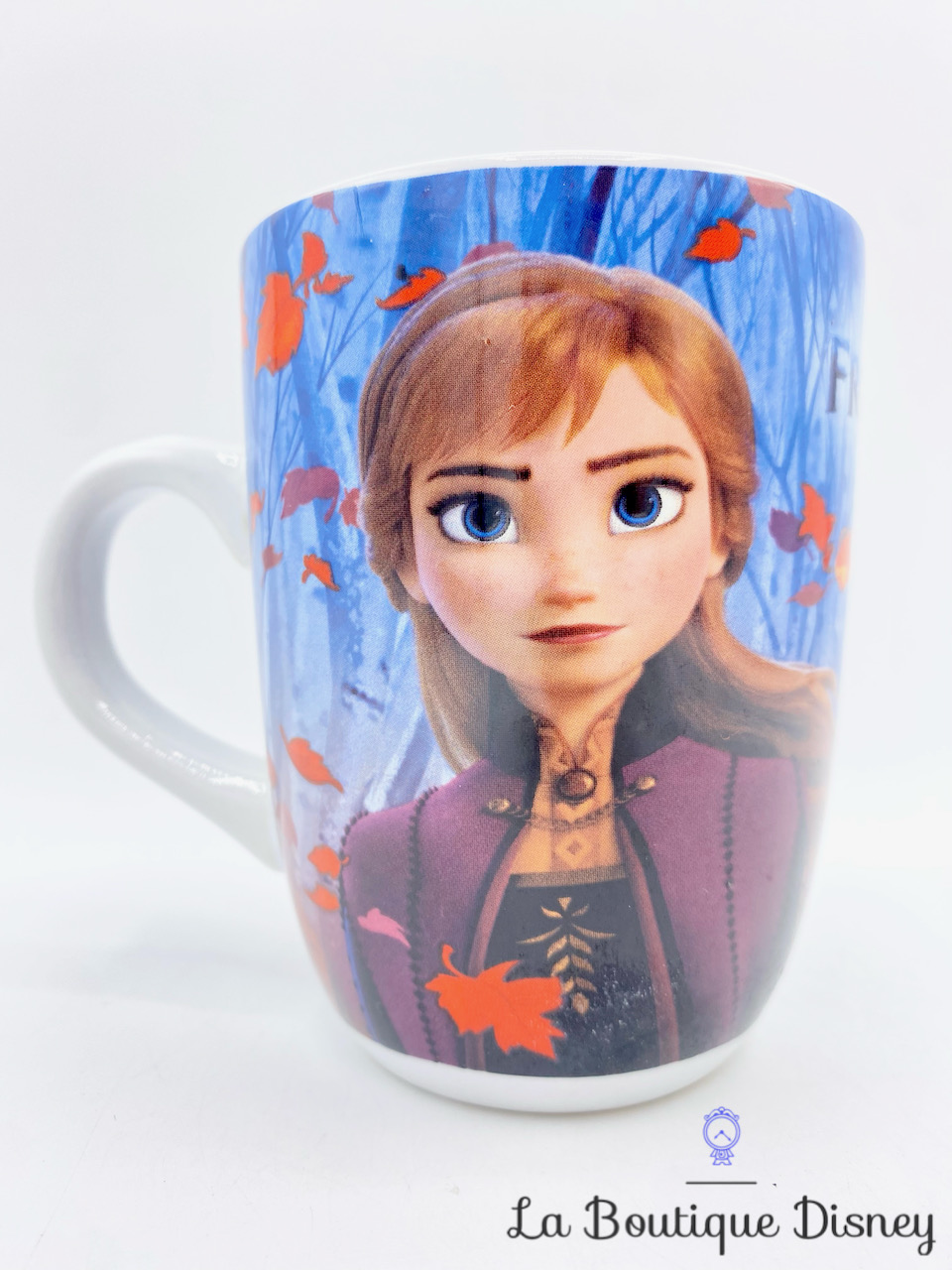 Tasse Anna Elsa Olaf La reine des neiges Frozen 2 Disney mug blanc