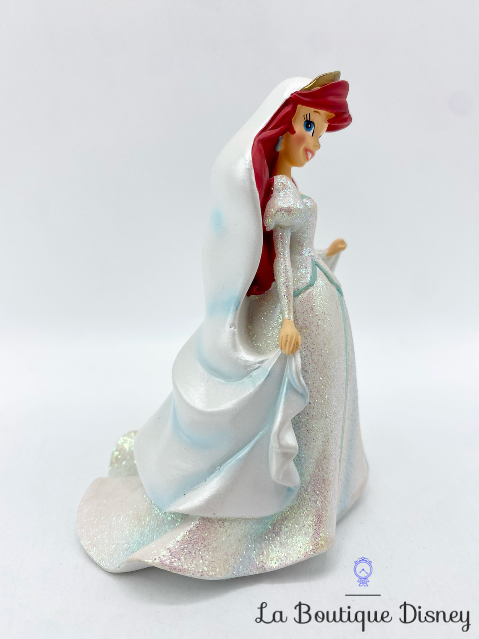 Figurine résine Ariel mariée La petite sirène Disneyland Paris