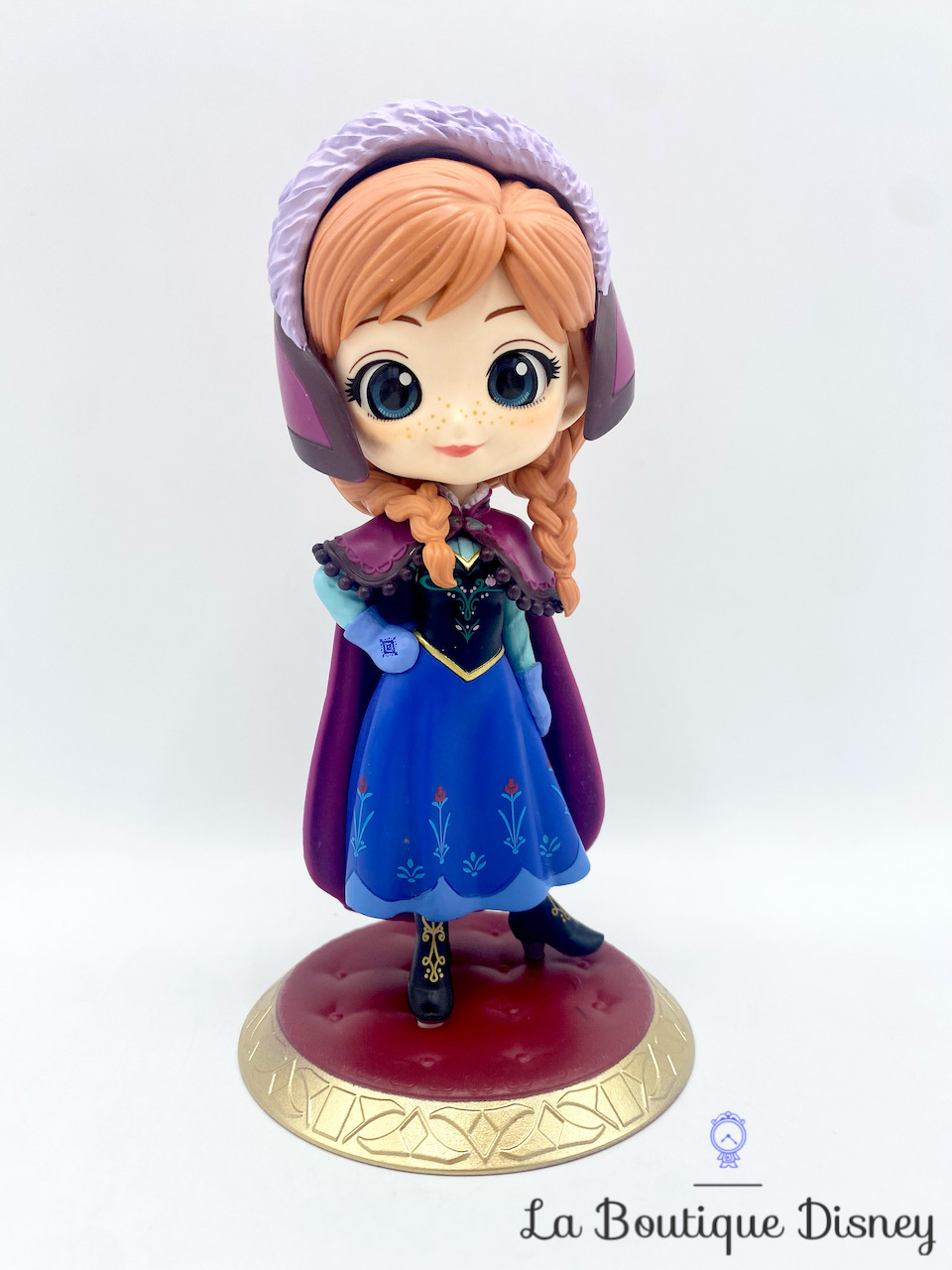 Figurine Anna Q Posket Characters Disney Banpresto La Reine des Neiges 14 cm