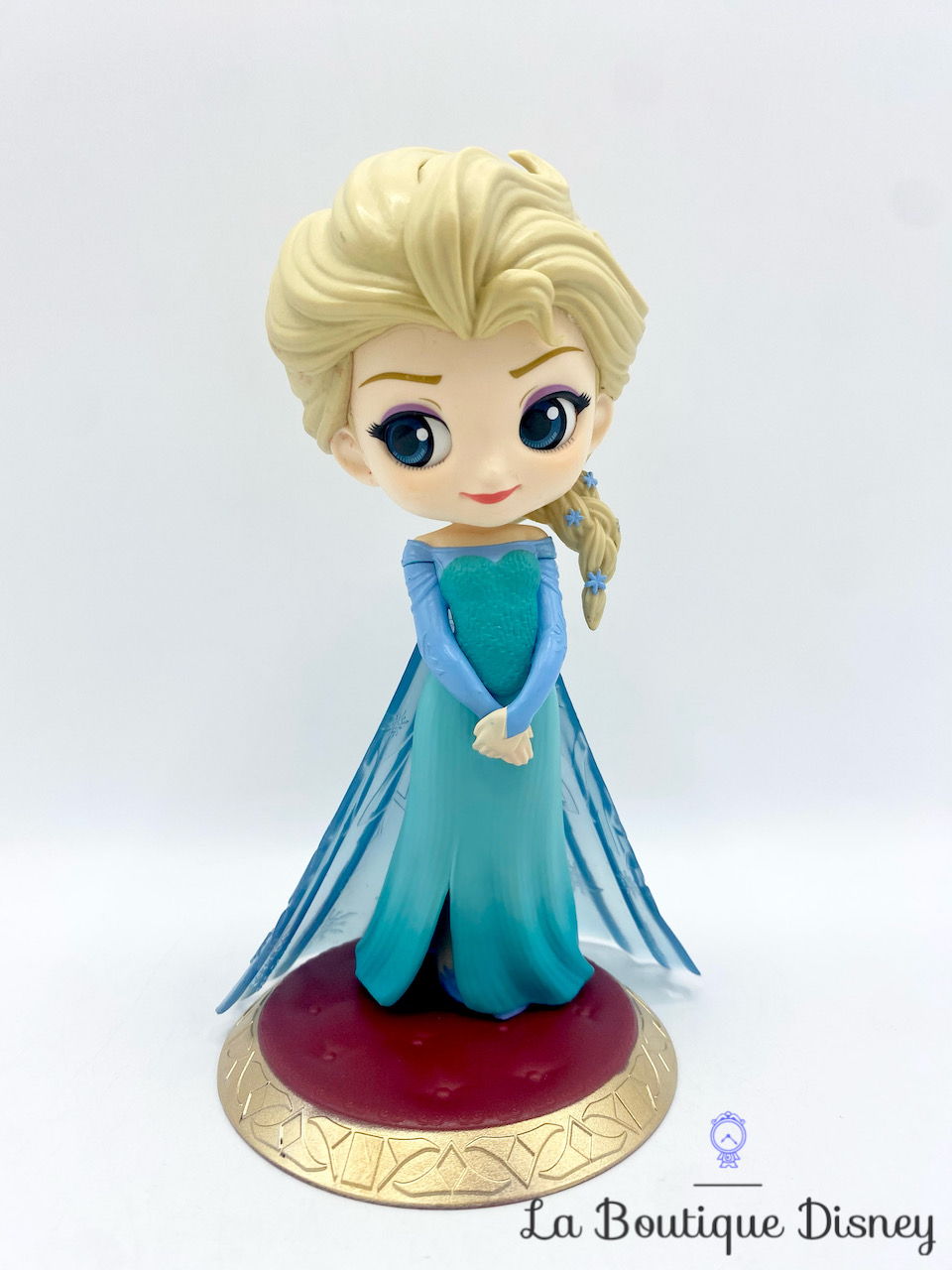 Figurine Elsa Q Posket Characters Disney Banpresto La Reine des Neiges 14 cm