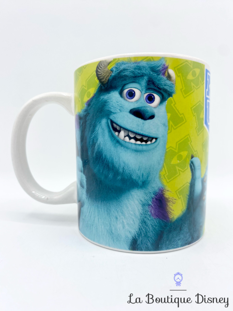 Tasse Monstres Academy Disney mug Monsters University vert Sulli Bob