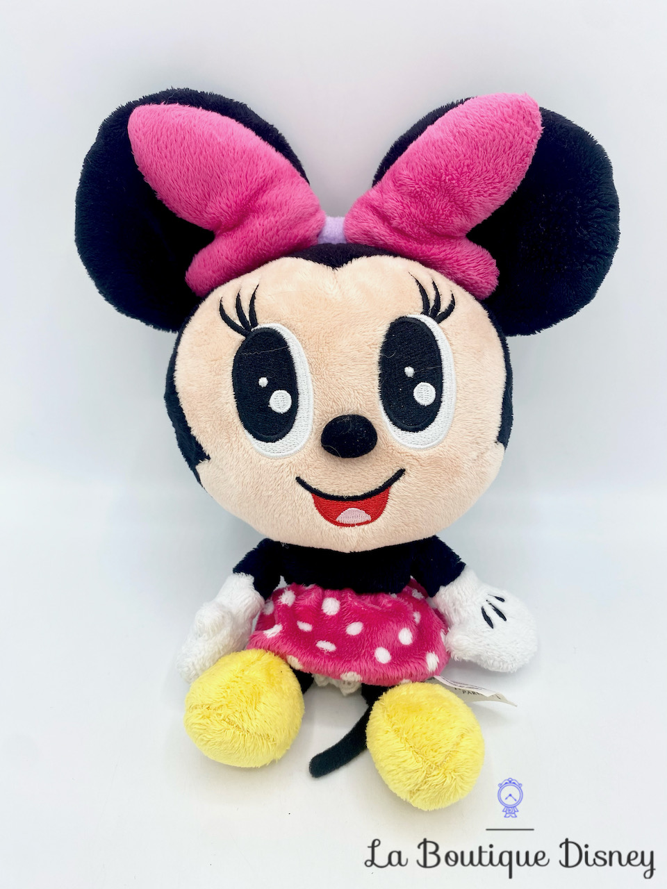 Peluche Minnie Mouse Cuties Disneyland Paris Disney grosse tête 26 cm ...