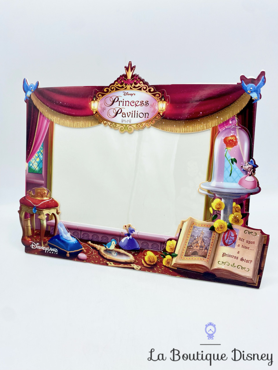 Cadre photo Pavillon des Princesses Disneyland Paris Disney\'s Princess Pavilion carton souris Cendrillon