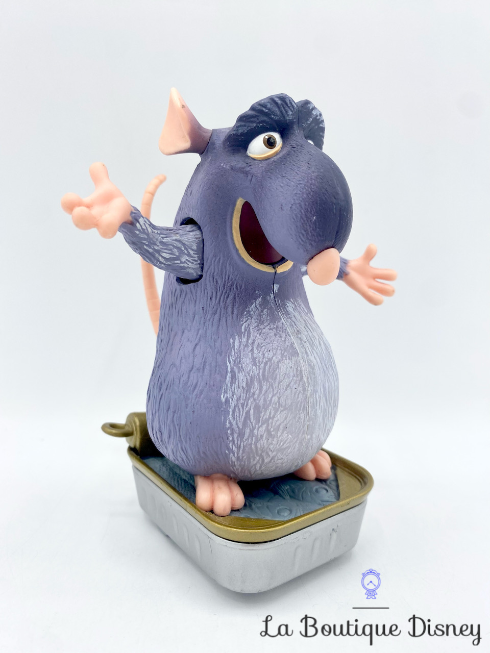 Jouet Figurine Django Ratatouille Disney Pixar Mattel 2007 rat bleu boite conserve