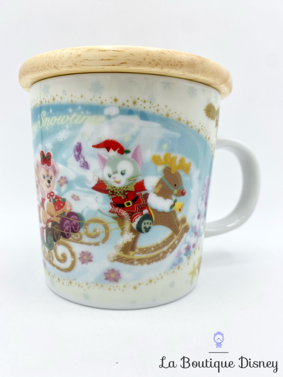 Tasse Duffy Very Merry Snowtime The Disney Bear Tokyo Disney Sea 2016 Japon mug ours Noël Christmas