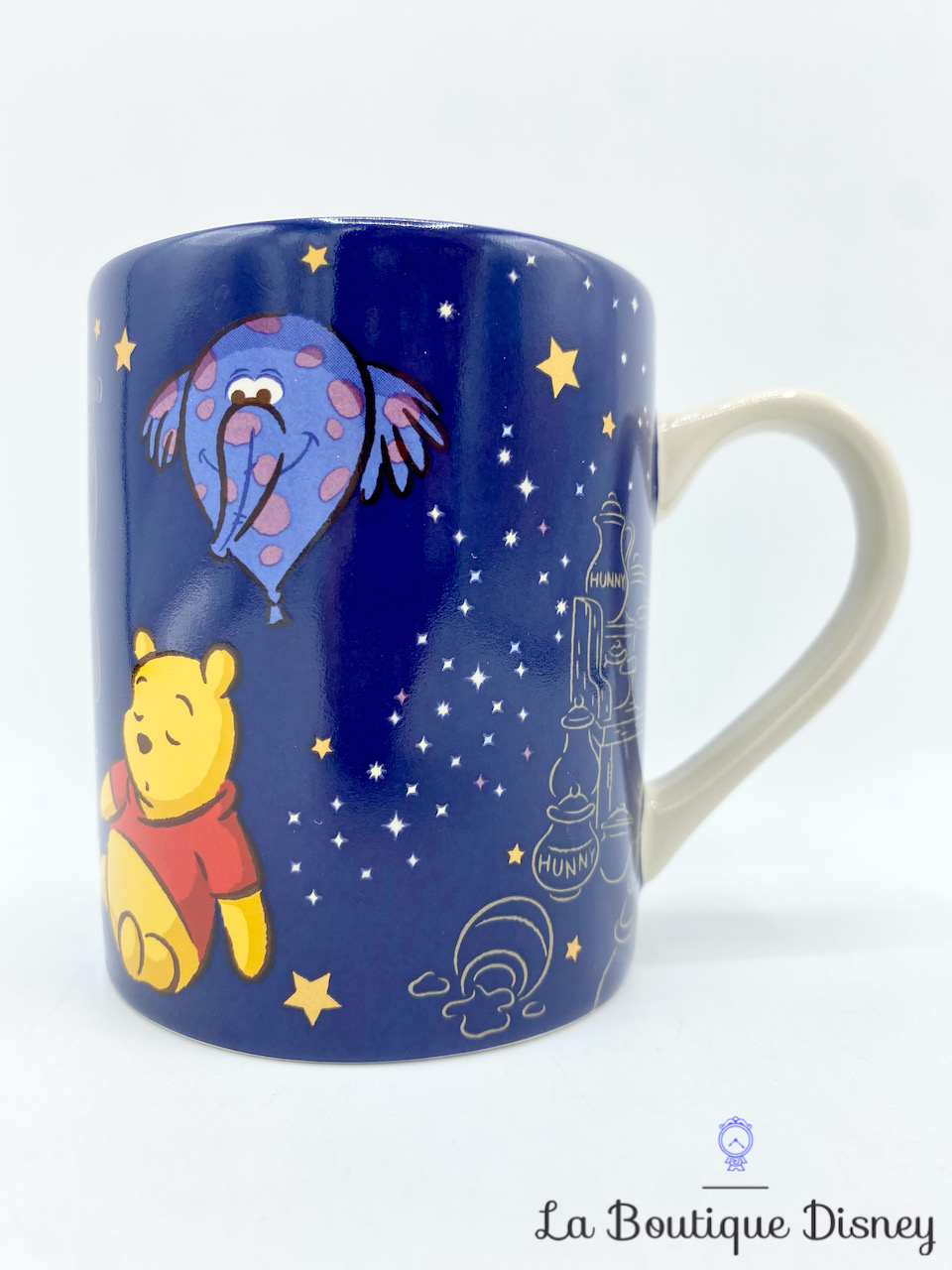 Tasse Winnie l\'ourson Pooh\'s Dreams Tokyo Disney Resort 2022 mug Japon bleu nuit