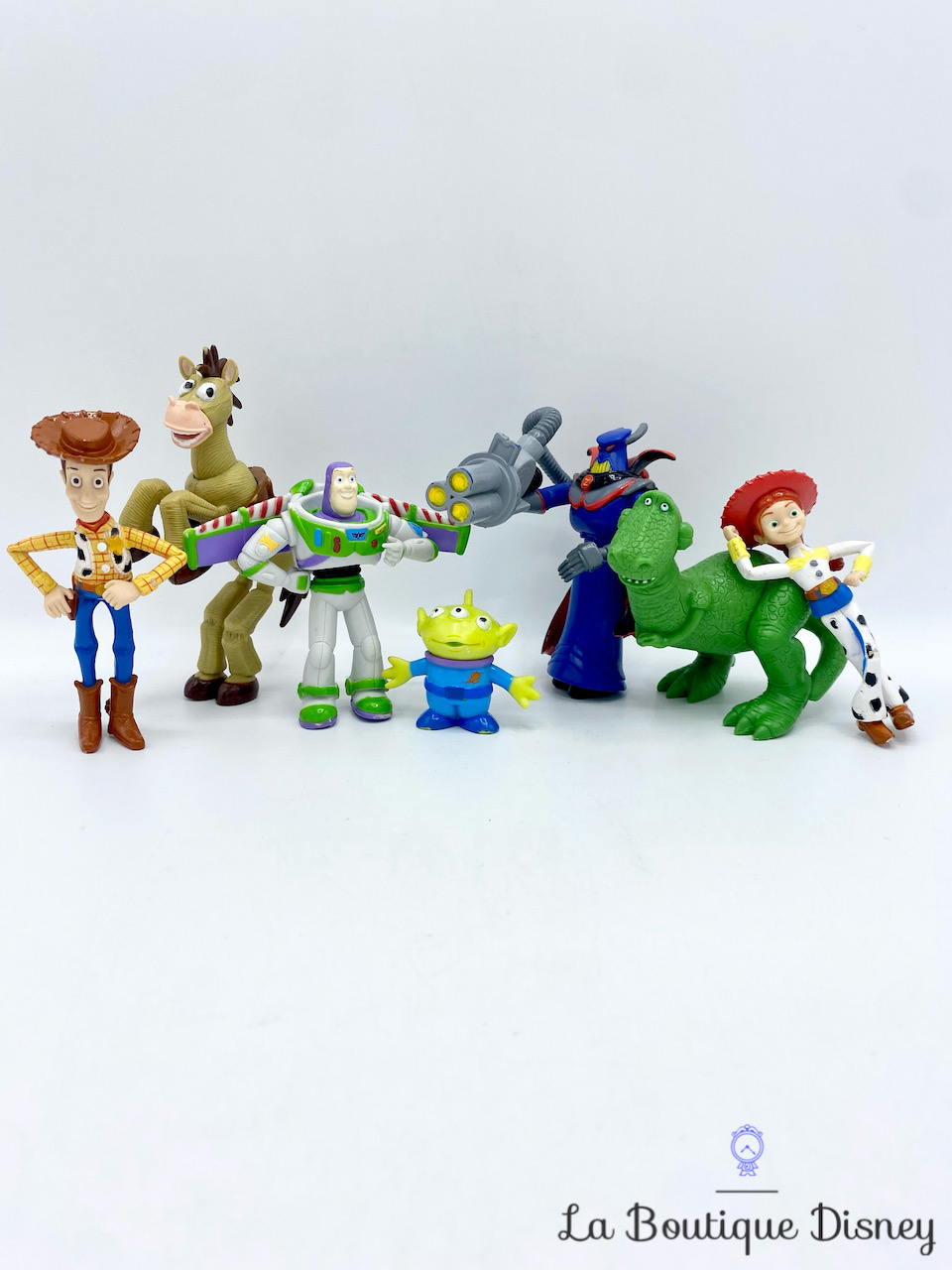 Figurines Toy Story Play Set Collectible Figures Disney Store Buzz Jessie  Woody Rex Pile Poil Aliens - Figurines/Disney Store et Disneyland - La  Boutique Disney