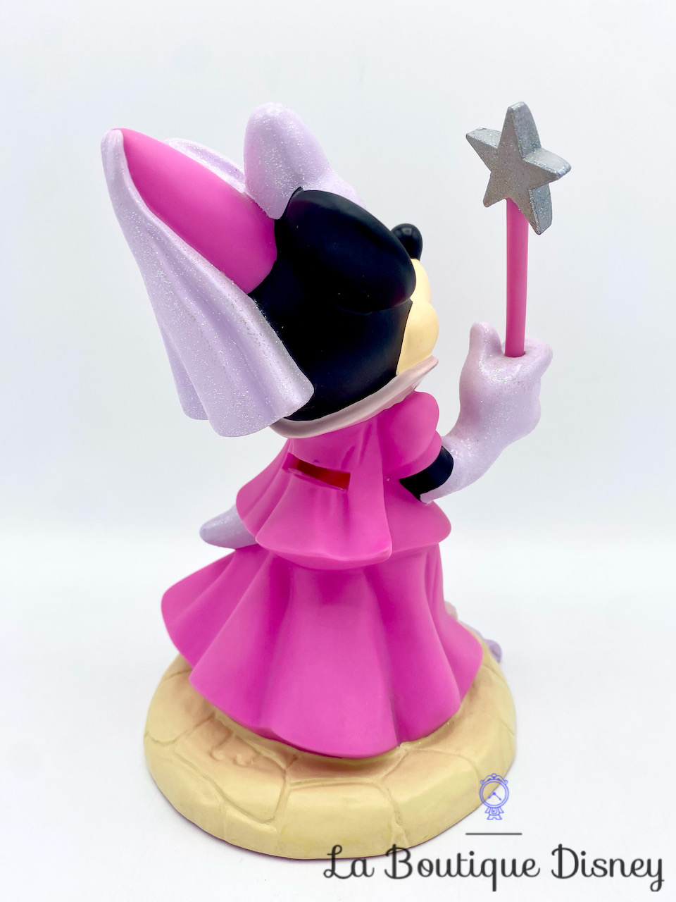 tirelire-minnie-mouse-princesse-fée-disneyland-paris-disney-rose-baguette-plastique-5