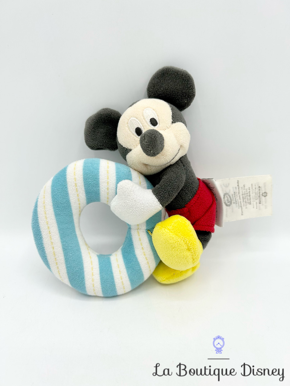 Hochet Peluche Mickey Mouse bébé Disney Store Disney Baby 15 cm