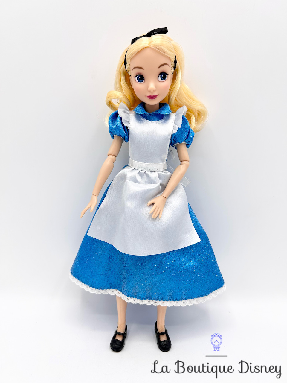 Poupée Alice au pays des Merveilles Disney Store 2020 mannequin robe bleu 28 cm