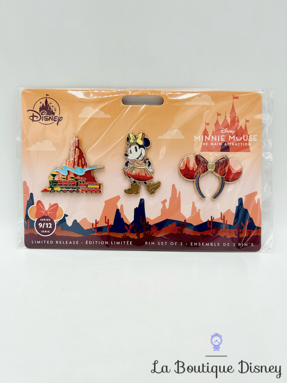 Pin Minnie Mouse The Main Attraction Big Thunder Mountain Series 9/12 Édition Limitée Disney Store 2020 140458