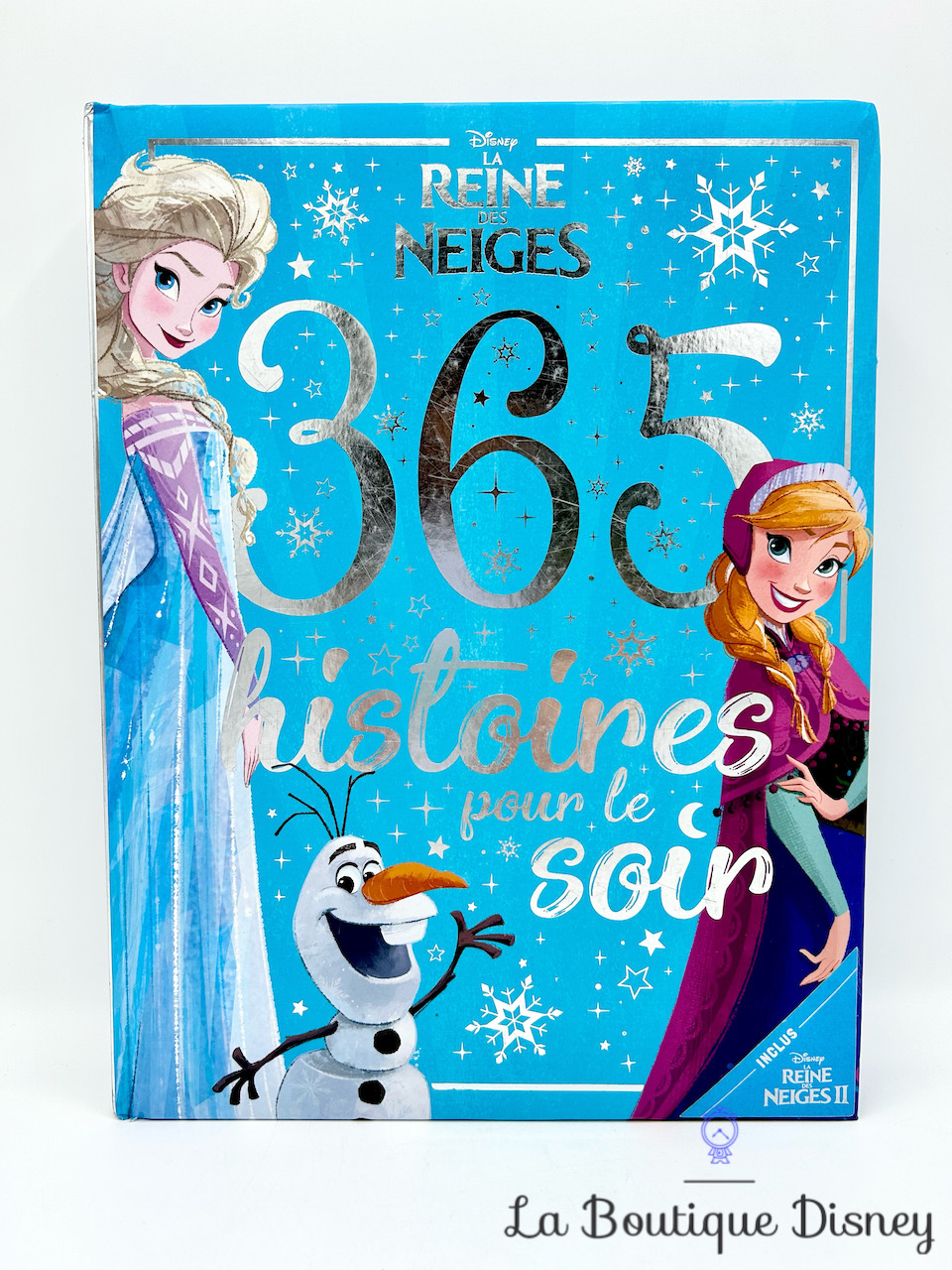 Livre 365 Histoires pour le soir La reine des neiges Disney Hachette jeunesse
